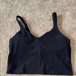Lululemon Athletica Align Black Cropped Tank